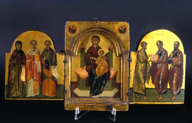The Virgin and Child Enthroned